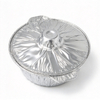 Aluminum Foil Pots Steam Pans with Foil Lids