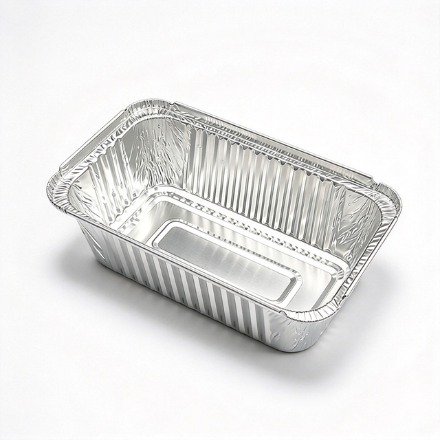 Medium Disposable Aluminum Foil Food Tray Catering Dish
