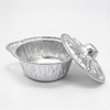 Aluminum Foil Pots Steam Pans with Foil Lids